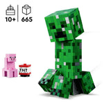 ليجو 21276 ماين كرافت ديكور هواة الألعاب كريبر مكعبات التركيب LEGO