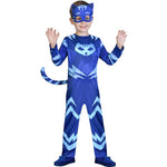 امسكان زي بي جي ماسك كات بوي 3-4 سنوات الملابس التنكرية PJ Masks