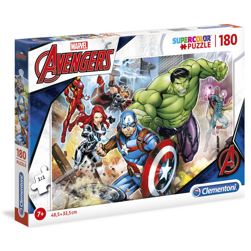 كليمنتوني بازل مارفل أفنجرز 180 قطعة العاب البزل Marvel