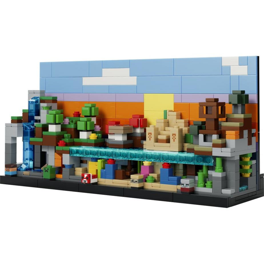 ليجو 21276 ماين كرافت ميني بيومز للألعاب والفنون مكعبات التركيب LEGO