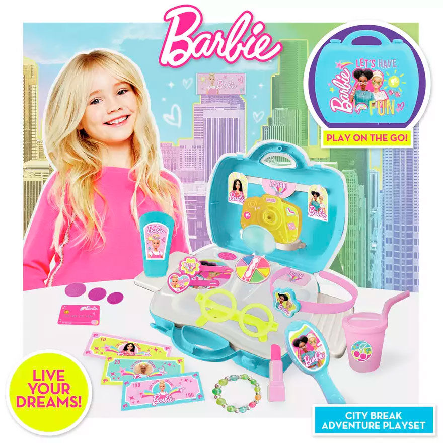 حقيبة ملحقات باربي تقمص الأدوار Barbie