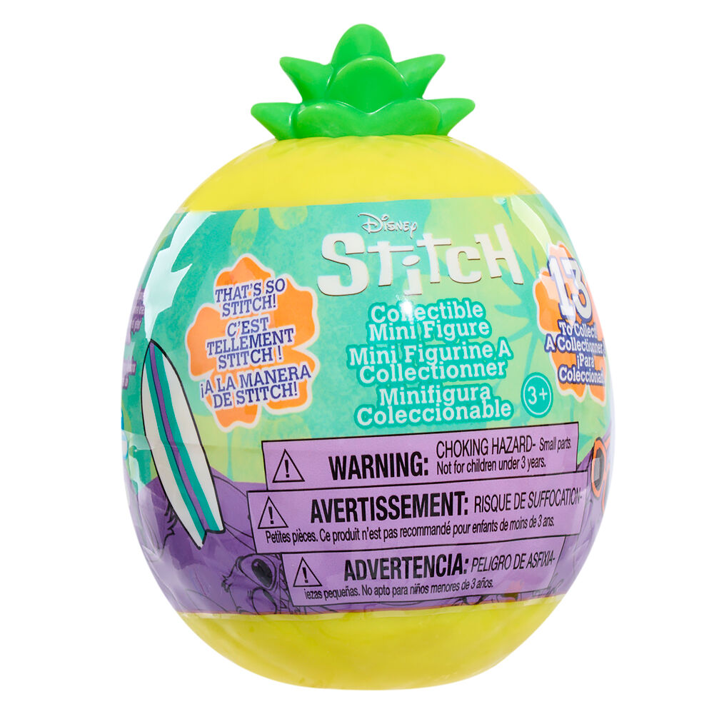 ديزني ستيتش شخصية كبسولة أناناس مفاجأت شخصيات كرتونية Disney