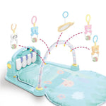 هوانجر مفرش مواليد مع العاب بيانو 2 في 1 الوان متنوعة بساط للمواليد HUANGER