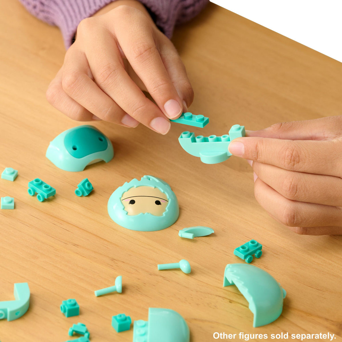 بيلدر مكعبات سكويشمالوز آرتشي الأكسولوتل مكعبات التركيب BLDR