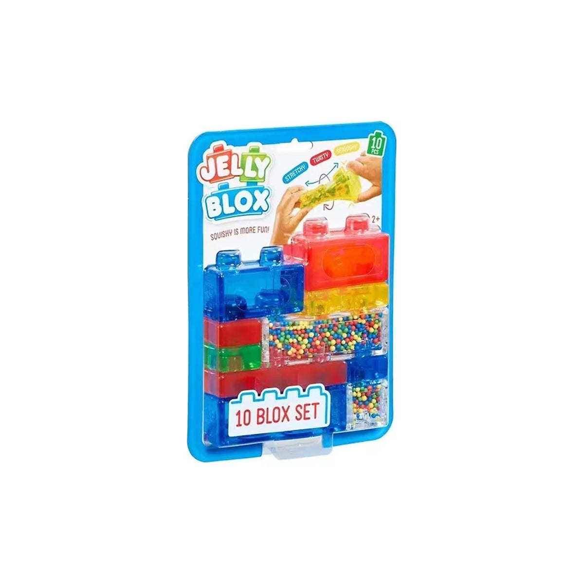 جيلي بلوكس مكعبات بناء 10 قطع المكعبات الكبيرة Jelly Blox