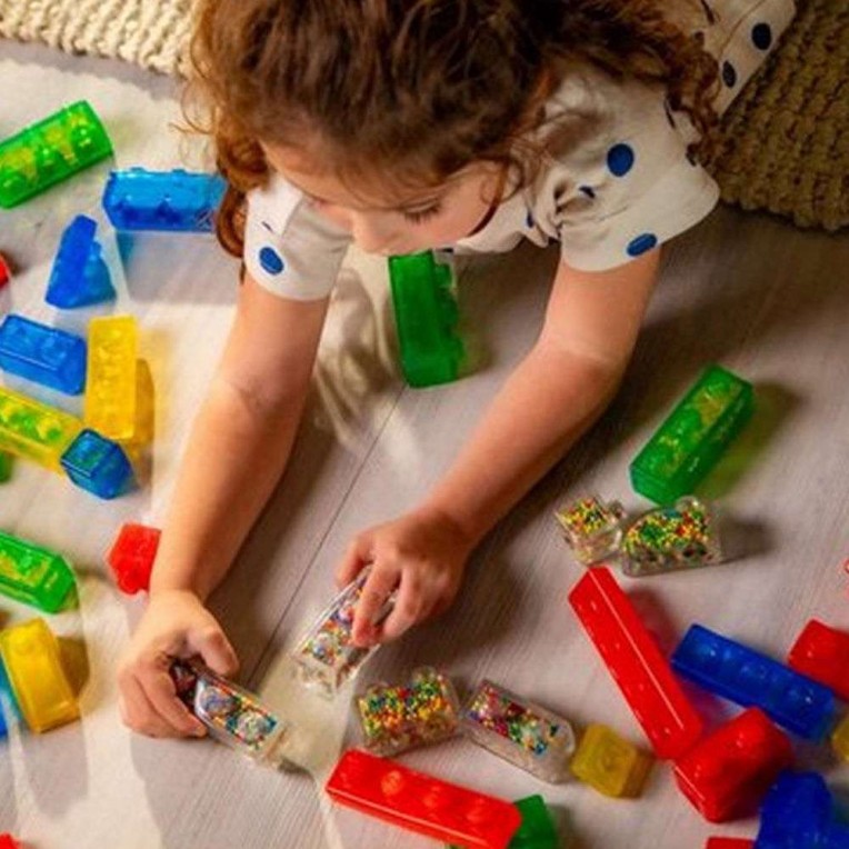 جيلي بلوكس مجموعة مكعبات ميجا مكعبات التركيب Jelly Blox