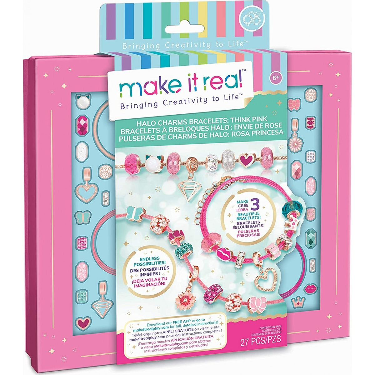 ميك ات ريل اساور هالة السحر الخرز والاكسسوارات Make it Real