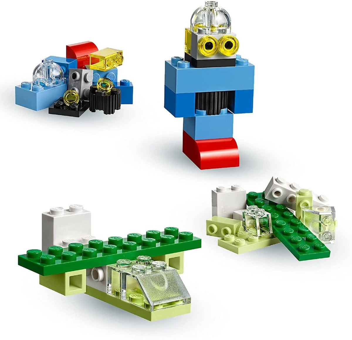 ليجو كلاسيك مكعبات الحقيبة المبتكرة مكعبات التركيب LEGO
