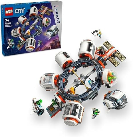 مكعبات بناء محطة الفضاء 1097 قطعة من ليجو سيتي LEGO