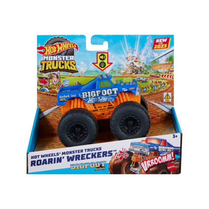 هوت ويلز شاحنة مونستر تراكس مركبات الأطفال HotWheels