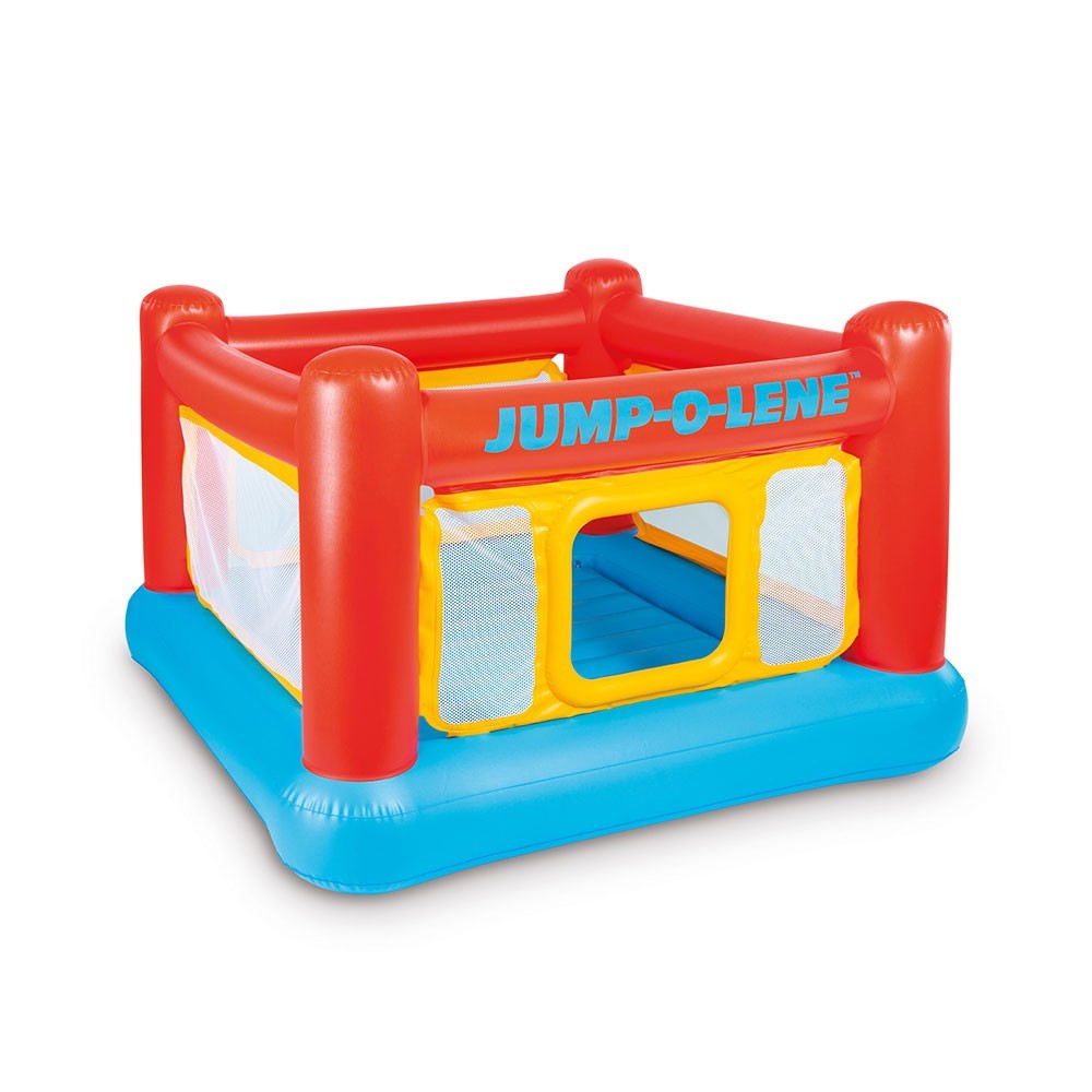 انتكس لعبة بيت القفز قابل لنفخ النطاطات Intex