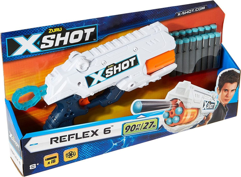اكس شوت مسدس اكسل ريفليكس الوان متنوعه مسدسات مطاطية Zuru