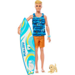 باربي دمية كين مع لوح ركوب الامواج دمية مع اكسسوارات Barbie
