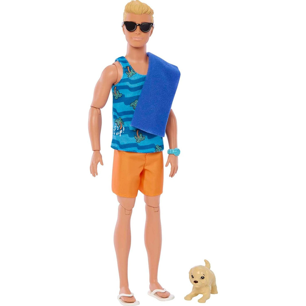 باربي دمية كين مع لوح ركوب الامواج دمية مع اكسسوارات Barbie
