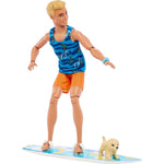باربي دمية كين مع لوح ركوب الامواج دمية مع اكسسوارات Barbie