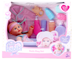 بيبي حبيبي دمية الاطفال مع العاب الحمام دمى المواليد Baby Habibi