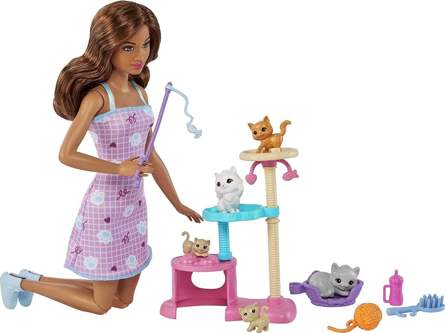 باربي دمية كيتي كوندو وحيوانات أليفة اكسسوارت الدمى Barbie