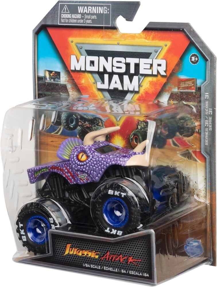 مونستر جام سيارة هجوم جوراسي سيارات داي كاست Monster Jam