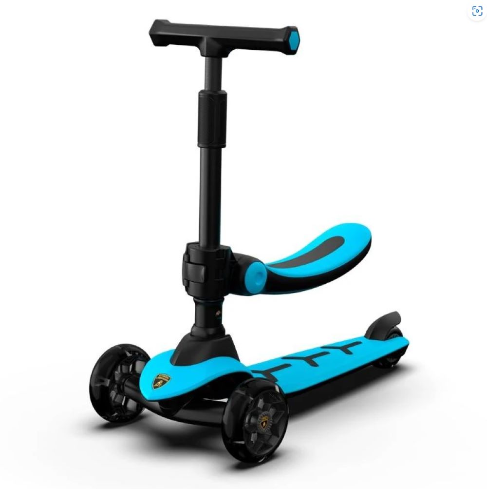 لامبورغيني سكوتر ازرق 3 عجلات مع مقعد سكوتر 3 عجلات Lamborghini