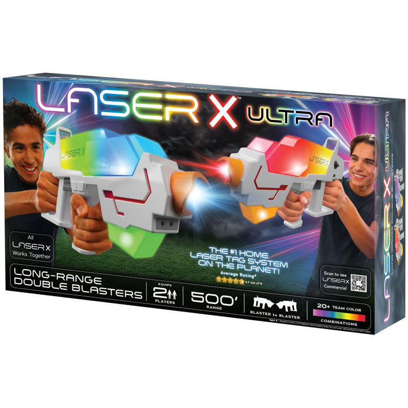ليزر اكس مسدسات الترا طويلة المدى ألعاب الأكشن Laser x