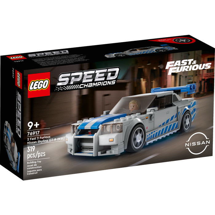 ليجو 76917 سبيد شامبيون سيارة نيسان سكاي لاين جي تي آر مكعبات التركيب LEGO