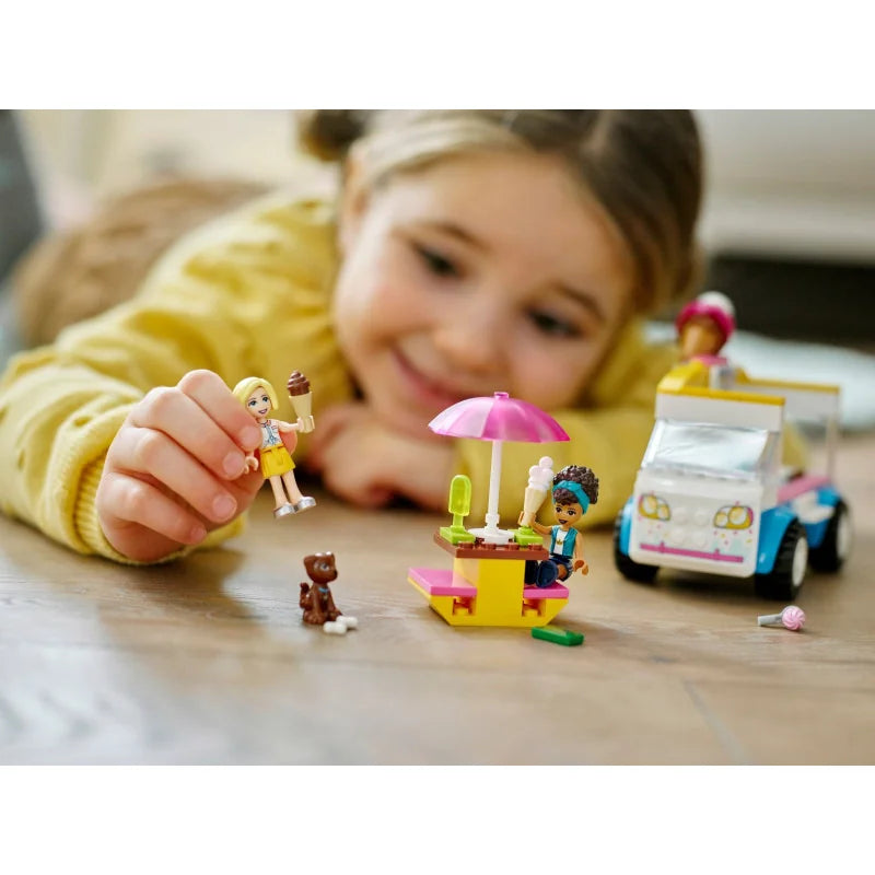 ليجو فريندز شاحنة المثلجات مكعبات التركيب LEGO
