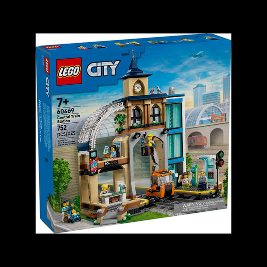 ليجو 60469 سيتي مركز محطة القطار مكعبات التركيب LEGO