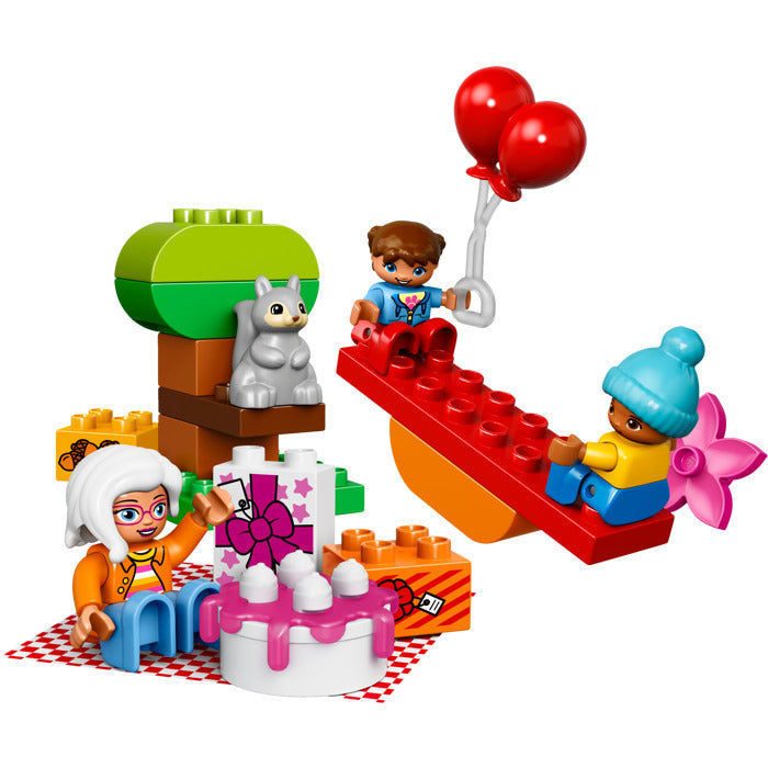 ليجو دبلو لعبة بناء نزهة عيد ميلاد 19 قطعه مكعبات التركيب LEGO