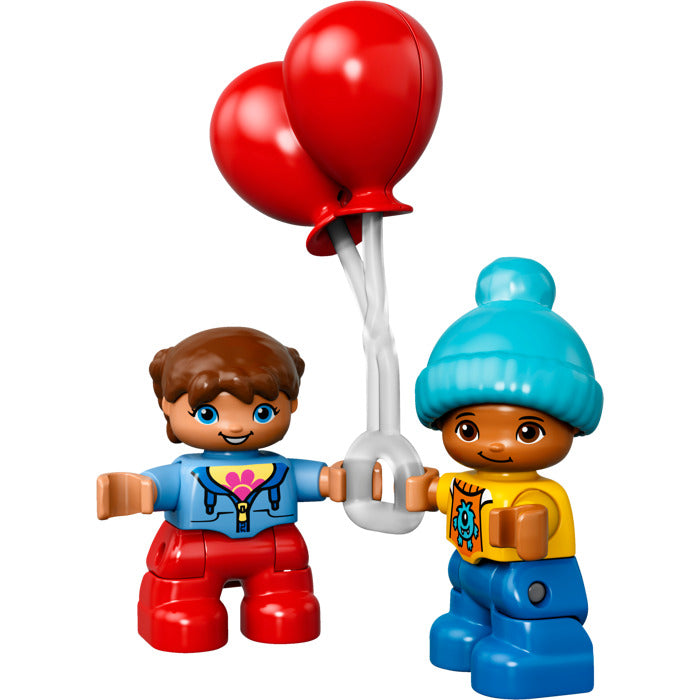 ليجو دبلو لعبة بناء نزهة عيد ميلاد 19 قطعه مكعبات التركيب LEGO