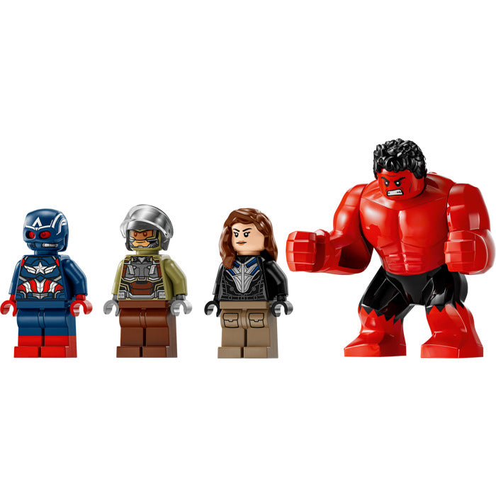 ليجو مكعبات بناء طائرة مارفل مع 4 شخصيات مكعبات التركيب LEGO