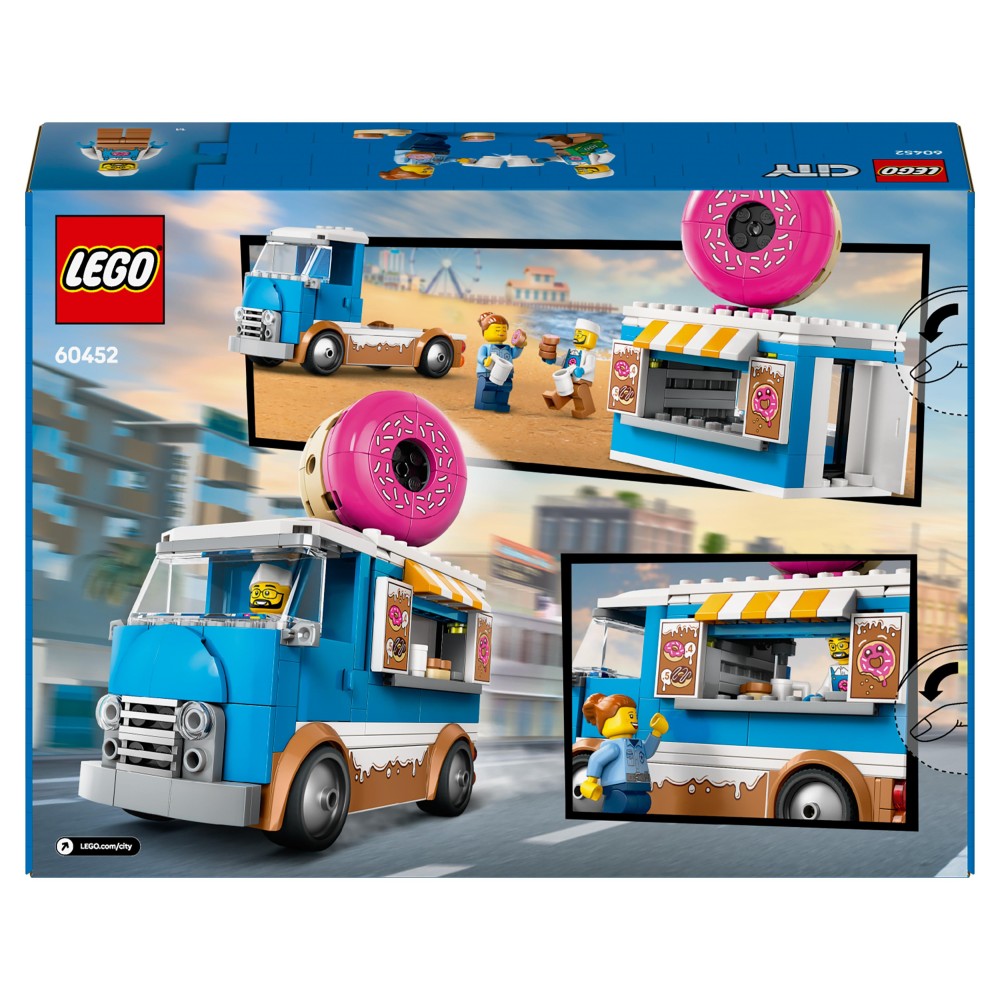ليجو سيتي 60452 عربة الدونات مكعبات التركيب LEGO