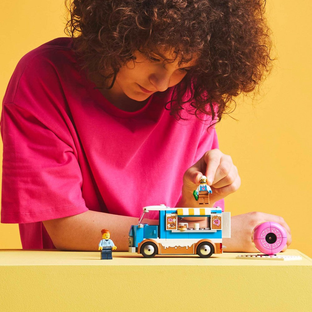 ليجو سيتي 60452 عربة الدونات مكعبات التركيب LEGO