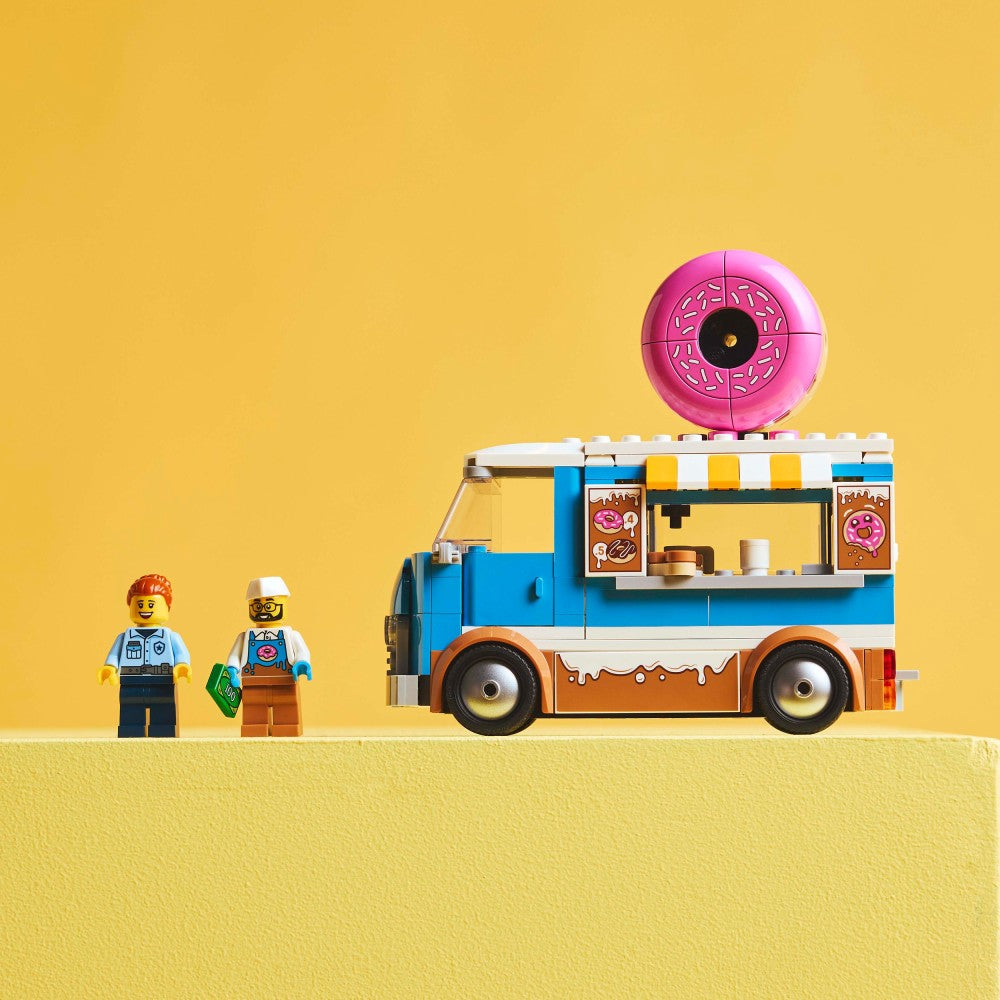 ليجو سيتي 60452 عربة الدونات مكعبات التركيب LEGO