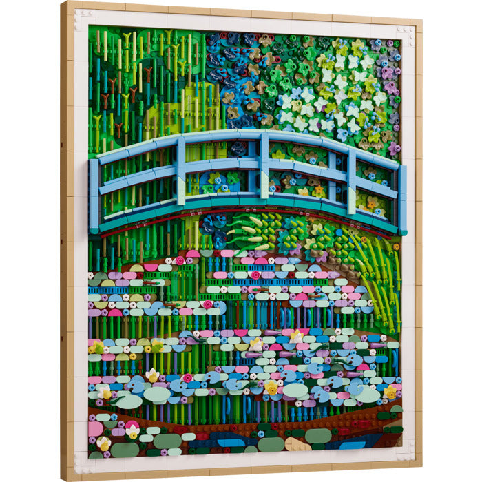 ليجو 31220 ارت جسر فوق بركة زنابق الماء مكعبات التركيب LEGO