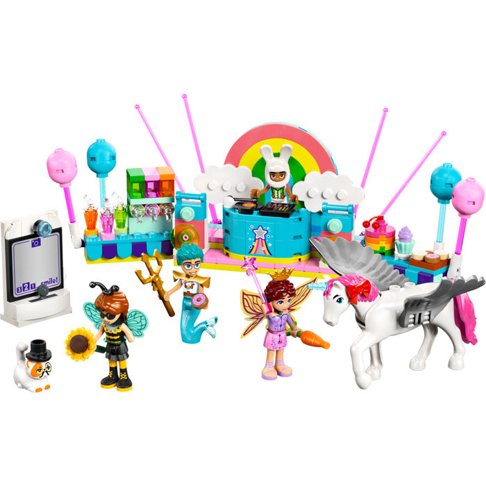 ليجو 42661 فريندز حفلة تنكرية مع وحيد القرن مكعبات التركيب LEGO