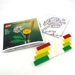 ليجو 53870 اي كيو أدوات مكتبية نباتات مكعبات التركيب LEGO