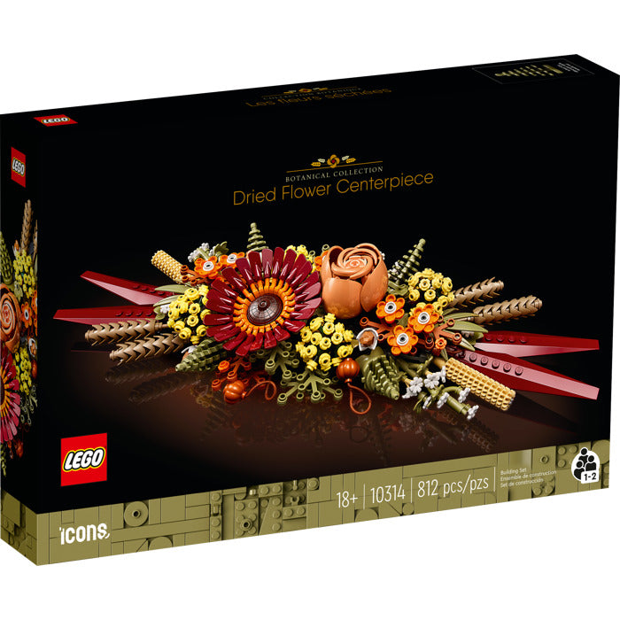 ليجو مكعبات بناء زينة طاولة الزهور المجففة مكعبات التركيب LEGO
