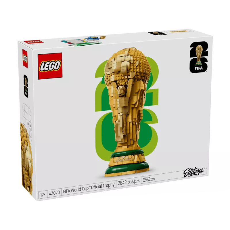 ليجو 43020 ايديشن الكأس الرسمية لكأس العالم لكرة القدم مكعبات التركيب LEGO