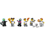 ليجو مكعبات بناء مرآب فورمولا 1 وسيارات مرسيدس مكعبات التركيب LEGO
