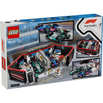 ليجو مكعبات بناء مرآب فورمولا 1 وسيارات مرسيدس مكعبات التركيب LEGO