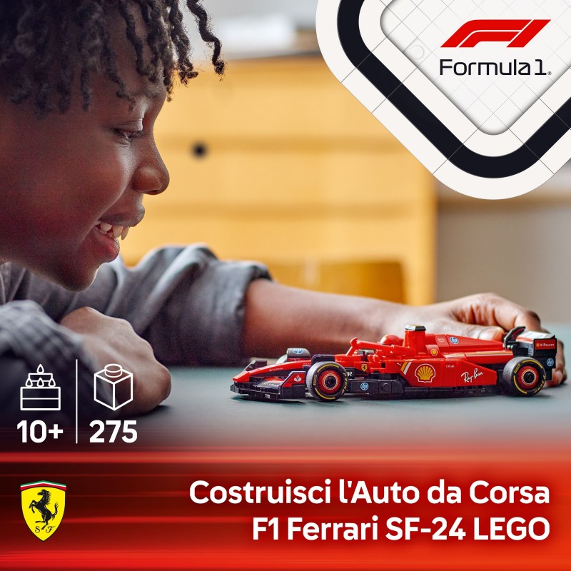 ليجو 77242 سبيد سيارة سباق فيراري مكعبات التركيب LEGO