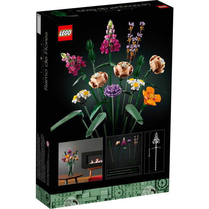 ليجو مكعبات بناء باقة الزهور مكعبات التركيب LEGO