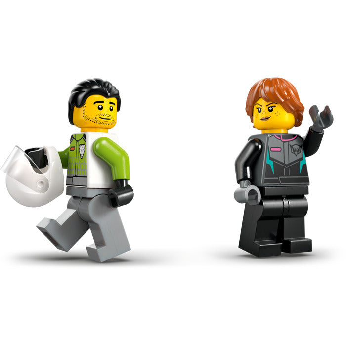 ليجو 60489 سيتي مجموعة بناء الطائرة النفاثة ضد السيارة مكعبات التركيب LEGO