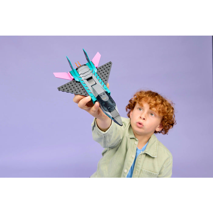 ليجو 60489 سيتي مجموعة بناء الطائرة النفاثة ضد السيارة مكعبات التركيب LEGO
