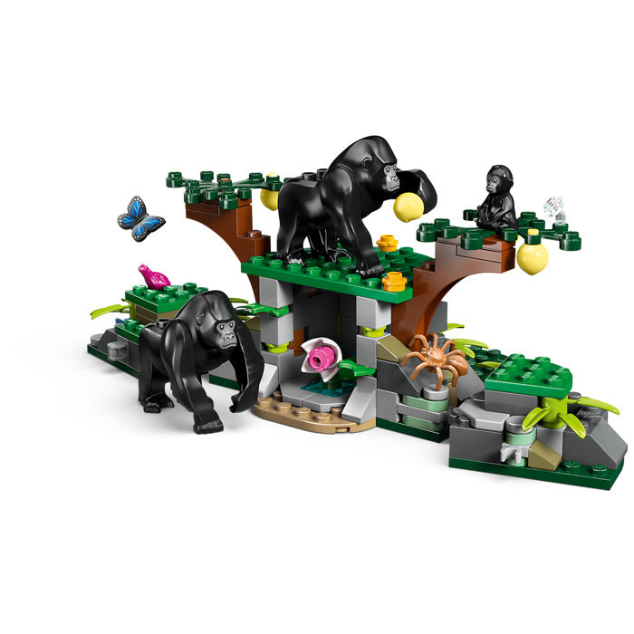 ليجو سيتي طائرة هليكوبتر من جانجل مكعبات التركيب LEGO