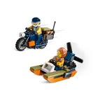 ليجو سيتي طائرة هليكوبتر من جانجل مكعبات التركيب LEGO
