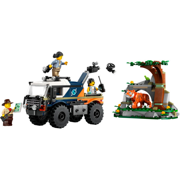 ليجو سيتي شاحنة الطرق الوعرة من جانجل مكعبات التركيب LEGO