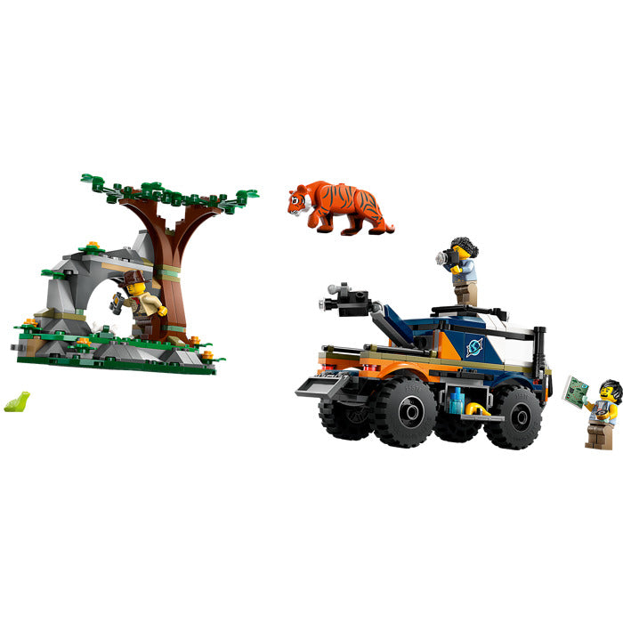 ليجو سيتي شاحنة الطرق الوعرة من جانجل مكعبات التركيب LEGO
