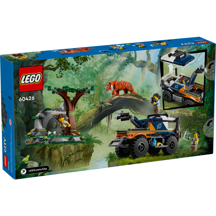 ليجو سيتي شاحنة الطرق الوعرة من جانجل مكعبات التركيب LEGO