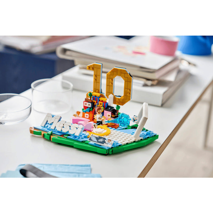ليجو 43011 إيديشن أبرز لقطات ليونيل ميسي مكعبات التركيب LEGO